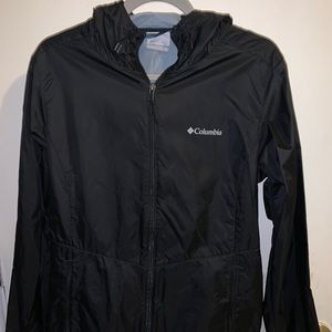 Black Columbia Men’s Rain Coat